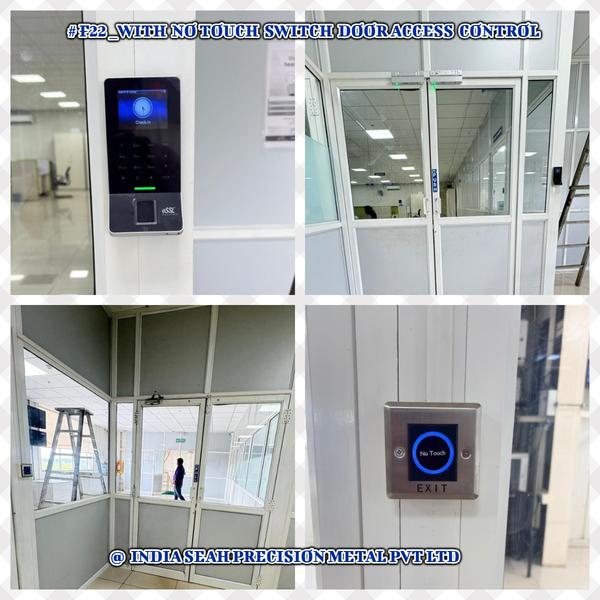 F22 No-Touch Switch Door Access Control System Installation